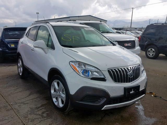 KL4CJASB8GB685761 - 2016 BUICK ENCORE WHITE photo 1