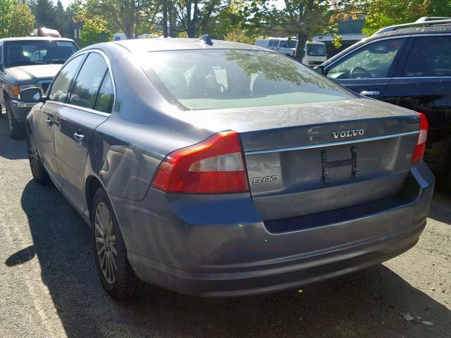 YV1AS982271030379 - 2007 VOLVO S80 3.2 GRAY photo 3