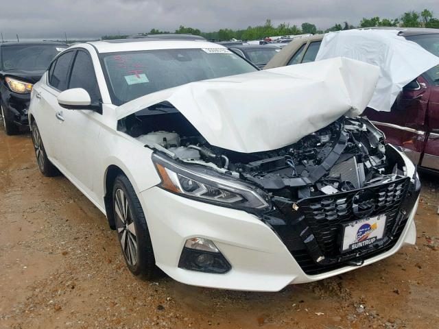 1N4BL4EV7KC107999 - 2019 NISSAN ALTIMA SL WHITE photo 1