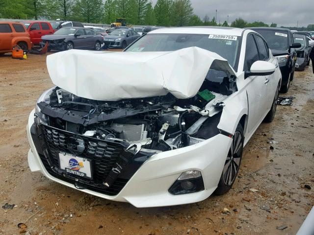 1N4BL4EV7KC107999 - 2019 NISSAN ALTIMA SL WHITE photo 2