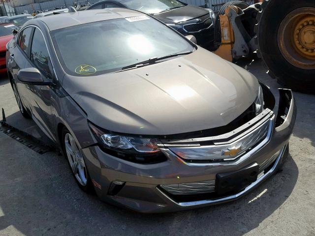 1G1RC6S52HU182100 - 2017 CHEVROLET VOLT LT GRAY photo 1