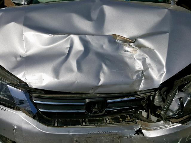 1HGCR2F87DA006553 - 2013 HONDA ACCORD EXL SILVER photo 7