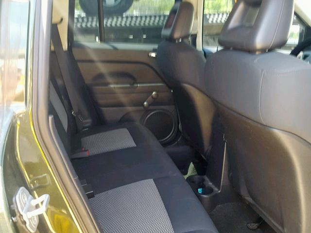 1J8FT47098D699639 - 2008 JEEP COMPASS SP Жасыл фото 6