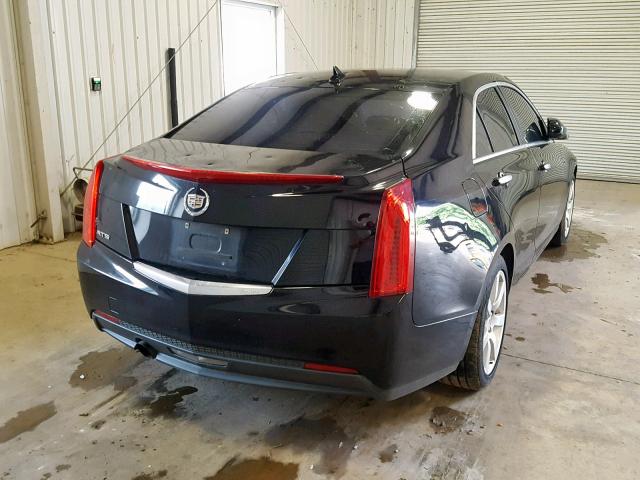 1G6AA5RA2D0133880 - 2013 CADILLAC ATS BLACK photo 4