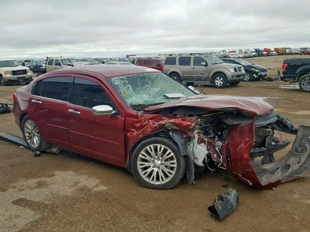 1C3CCBCB2CN207627 - 2012 CHRYSLER 200 LIMITE MAROON photo 1