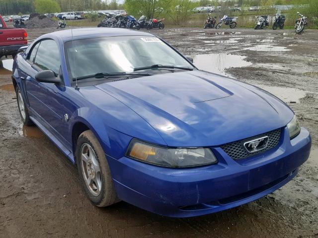 1FAFP40614F182494 - 2004 FORD MUSTANG BLUE photo 1