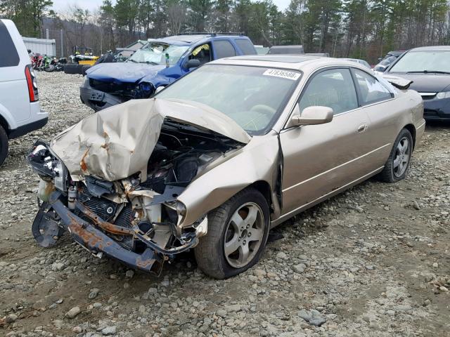 19UYA42473A011522 - 2003 ACURA 3.2CL GOLD photo 2