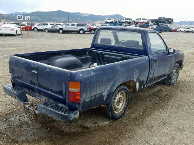 4TARN81A0RZ300060 - 1994 TOYOTA PICKUP 1/2 BLUE photo 4