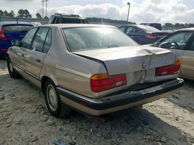 WBAGB4312LDB65601 - 1990 BMW 735 I AUTO TAN photo 3