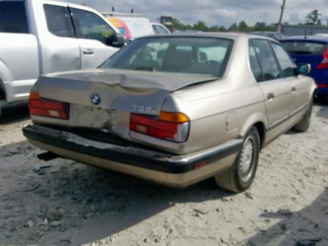 WBAGB4312LDB65601 - 1990 BMW 735 I AUTO TAN photo 4