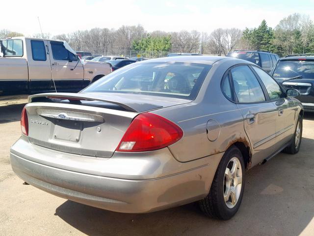 1FAFP55S83A213019 - 2003 FORD TAURUS SES GREEN photo 4