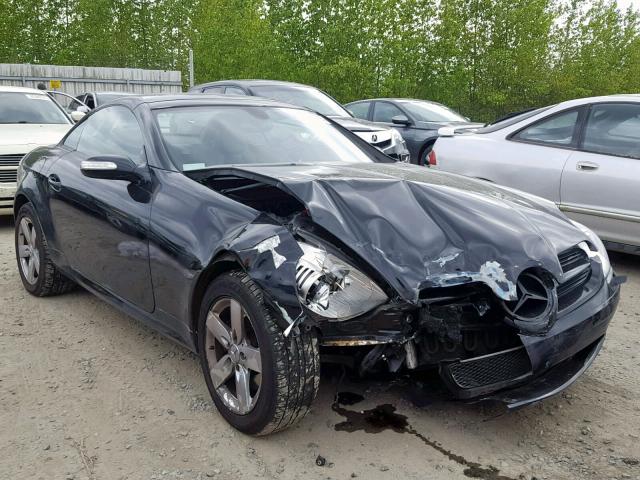 WDBWK54F86F094133 - 2006 MERCEDES-BENZ SLK 280 BLACK photo 1