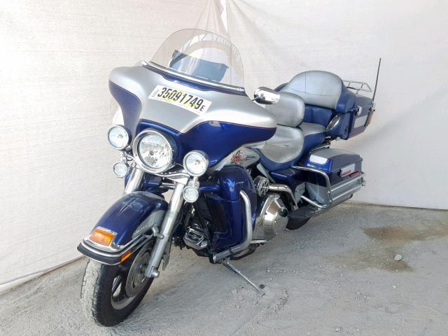 1HD1FCW136Y693501 - 2006 HARLEY-DAVIDSON FLHTCUI BLUE photo 2
