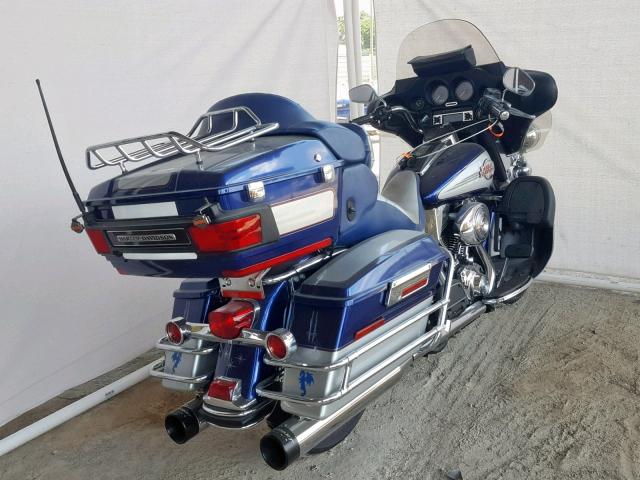 1HD1FCW136Y693501 - 2006 HARLEY-DAVIDSON FLHTCUI BLUE photo 4