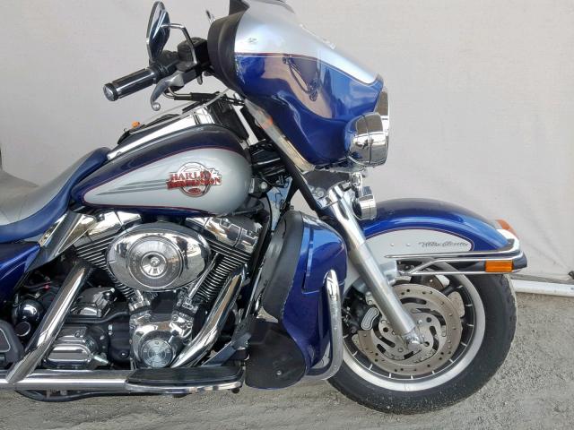 1HD1FCW136Y693501 - 2006 HARLEY-DAVIDSON FLHTCUI BLUE photo 5