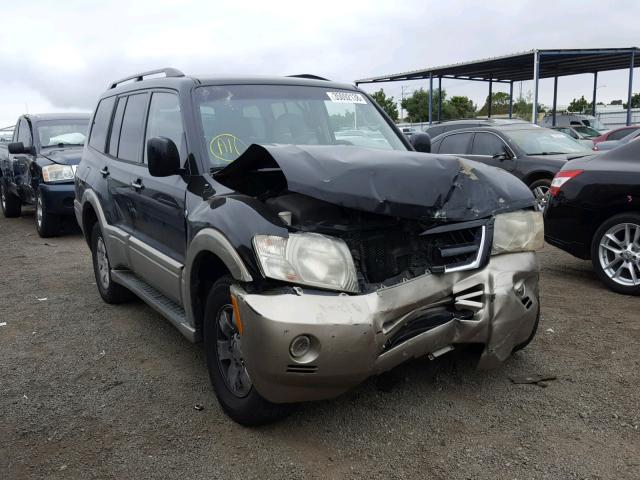 JA4MW51S54J009381 - 2004 MITSUBISHI MONTERO LI BLACK photo 1