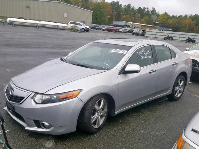JH4CU2F64CC003249 - 2012 ACURA TSX TECH SILVER photo 2