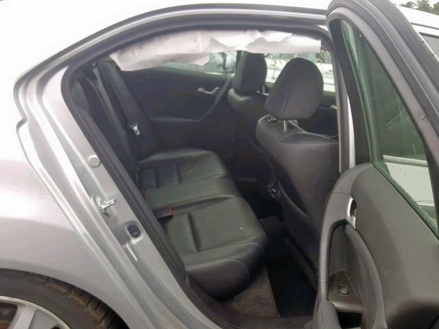 JH4CU2F64CC003249 - 2012 ACURA TSX TECH SILVER photo 6