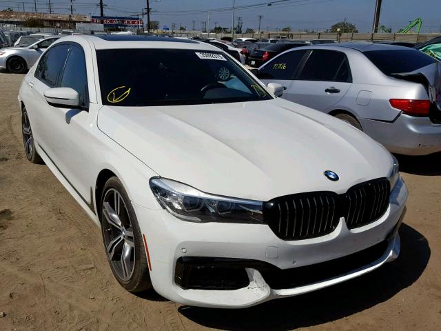WBA7E2C3XHG740835 - 2017 BMW 740 I WHITE photo 1
