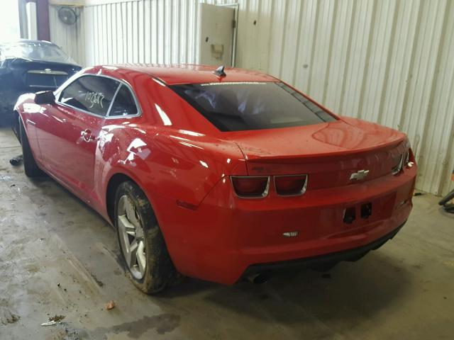 2G1FK1EJ4C9100276 - 2012 CHEVROLET CAMARO 2SS RED photo 3