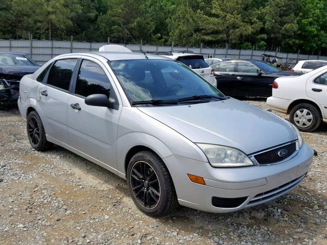 1FAFP34N87W172514 - 2007 FORD FOCUS ZX4 SILVER photo 1