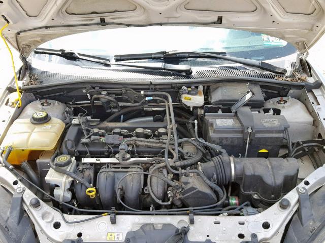 1FAFP34N87W172514 - 2007 FORD FOCUS ZX4 SILVER photo 7