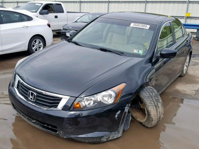 1HGCP26859A161972 - 2009 HONDA ACCORD EXL BLACK photo 2