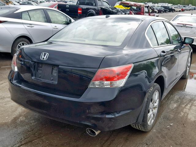 1HGCP26859A161972 - 2009 HONDA ACCORD EXL BLACK photo 4