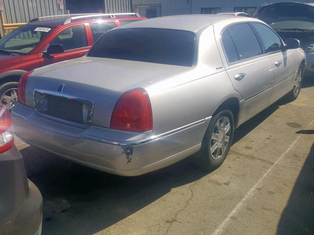 2LNBL8EV4AX751166 - 2010 LINCOLN TOWN CAR E SILVER photo 4