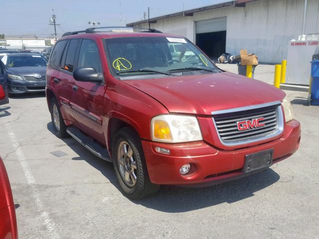 1GKDS13S622390855 - 2002 GMC ENVOY RED photo 1