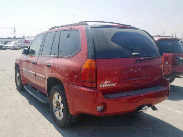 1GKDS13S622390855 - 2002 GMC ENVOY RED photo 3