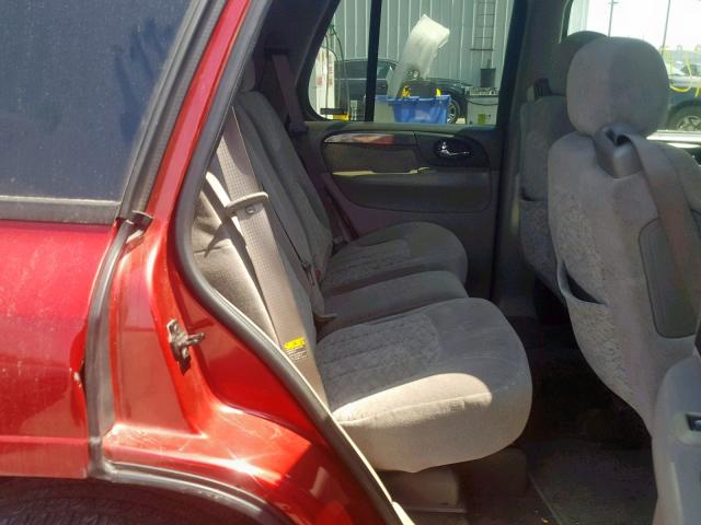 1GKDS13S622390855 - 2002 GMC ENVOY RED photo 6