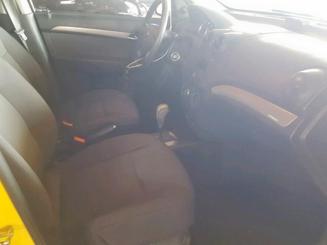 KL1TD56678B084903 - 2008 CHEVROLET AVEO BASE Сары фото 5