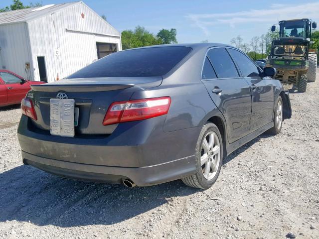 4T1BE46K57U162750 - 2007 TOYOTA CAMRY NEW GRAY photo 4