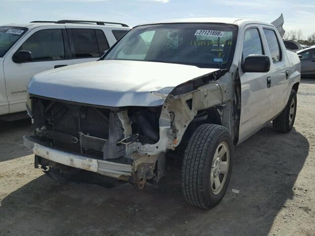 2HJYK16286H551918 - 2006 HONDA RIDGELINE SILVER photo 2