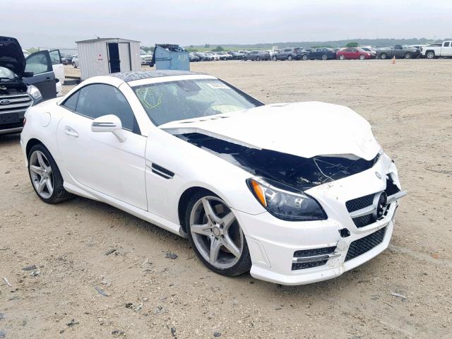 WDDPK5HA6GF117257 - 2016 MERCEDES-BENZ SLK 350 WHITE photo 1