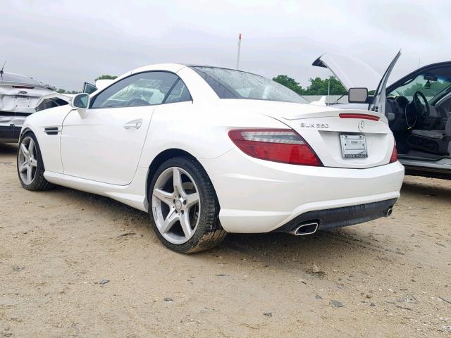 WDDPK5HA6GF117257 - 2016 MERCEDES-BENZ SLK 350 WHITE photo 3