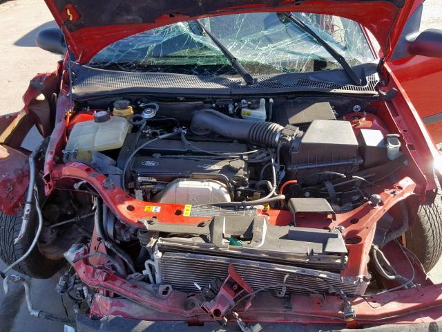 3FAFP3132YR246954 - 2000 FORD FOCUS ZX3 RED photo 7