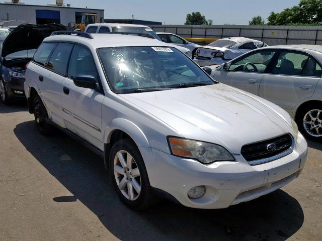 4S4BP61C767310657 - 2006 SUBARU LEGACY OUT WHITE photo 1