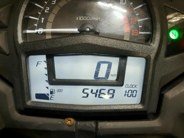 JKAEXEE14GDA21787 - 2016 KAWASAKI EX650 E GREEN photo 10