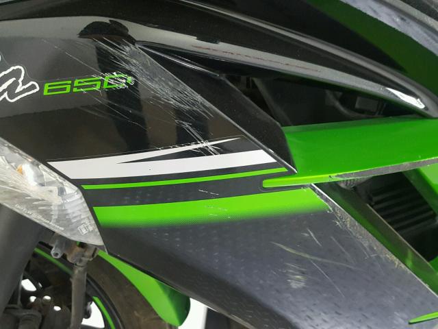 JKAEXEE14GDA21787 - 2016 KAWASAKI EX650 E GREEN photo 14