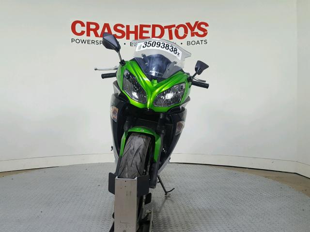 JKAEXEE14GDA21787 - 2016 KAWASAKI EX650 E GREEN photo 3