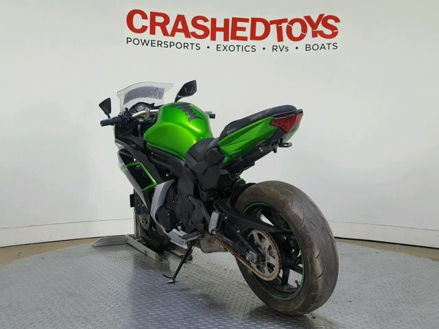 JKAEXEE14GDA21787 - 2016 KAWASAKI EX650 E GREEN photo 6