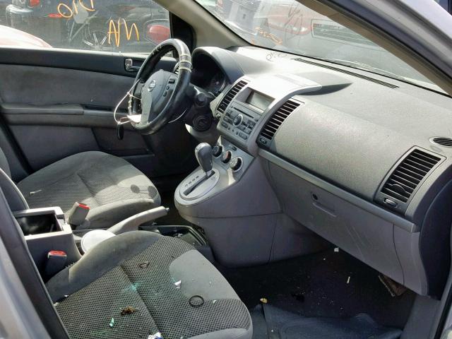 3N1AB61E37L606940 - 2007 NISSAN SENTRA 2.0 SILVER photo 5