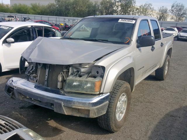 1GTDT136958218963 - 2005 GMC CANYON CREAM photo 2