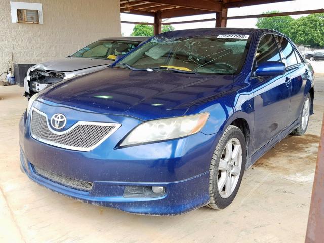 4T1BE46K37U179546 - 2007 TOYOTA CAMRY NEW BLUE photo 2