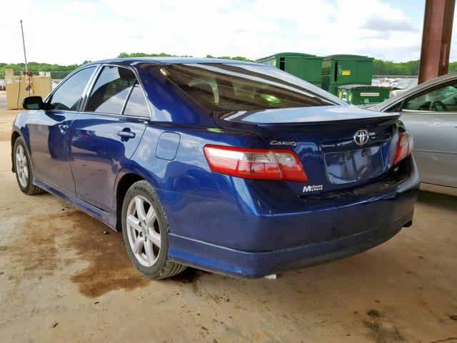 4T1BE46K37U179546 - 2007 TOYOTA CAMRY NEW BLUE photo 3