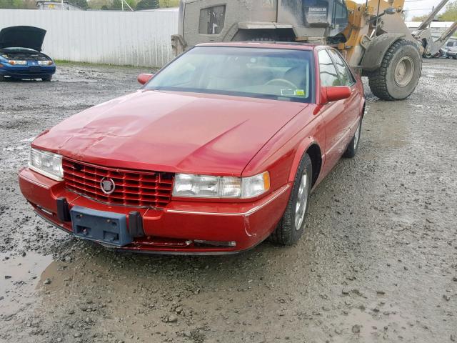 1G6KY529XVU816629 - 1997 CADILLAC SEVILLE ST RED photo 2