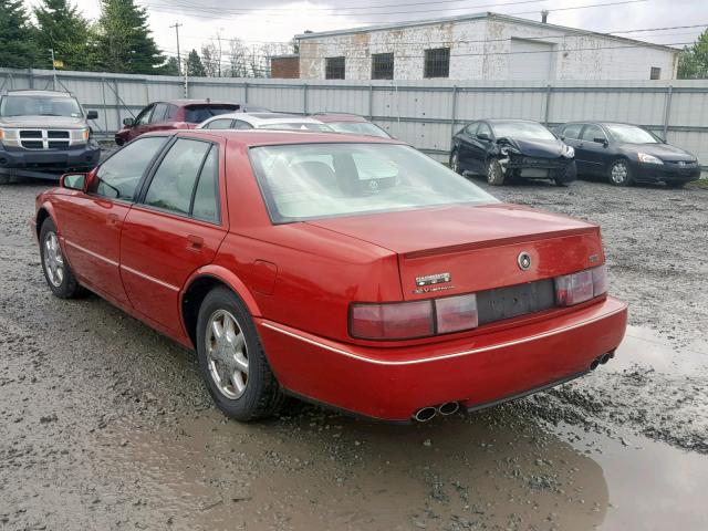 1G6KY529XVU816629 - 1997 CADILLAC SEVILLE ST RED photo 3