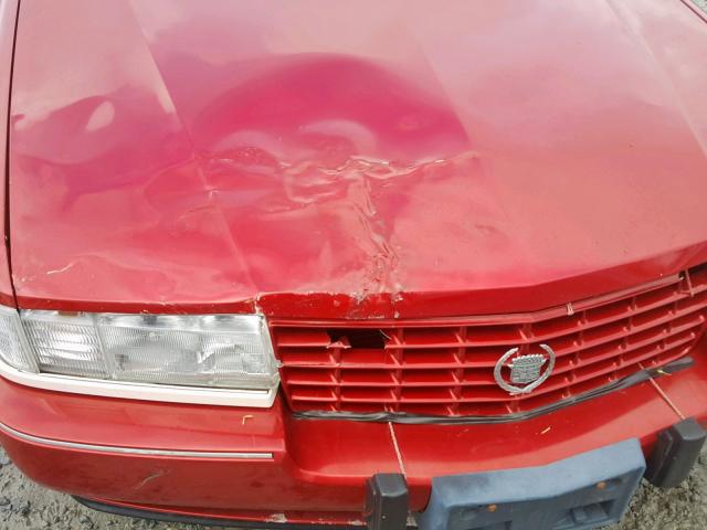 1G6KY529XVU816629 - 1997 CADILLAC SEVILLE ST RED photo 9